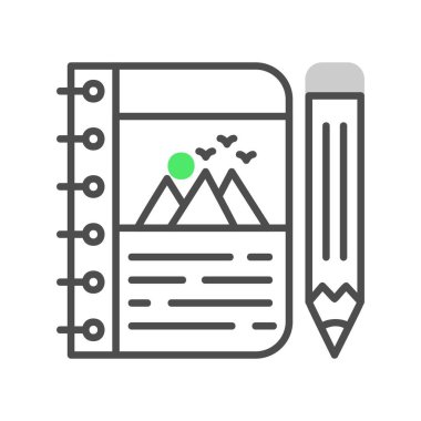 Sketchbook Creative Icons Desig