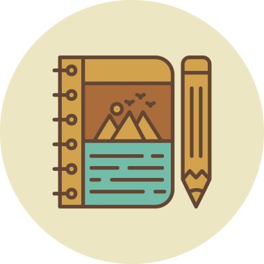Fountain Pen Creative Icons Desig