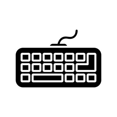 Klavye Yaratıcı Simgeler Tasarımı