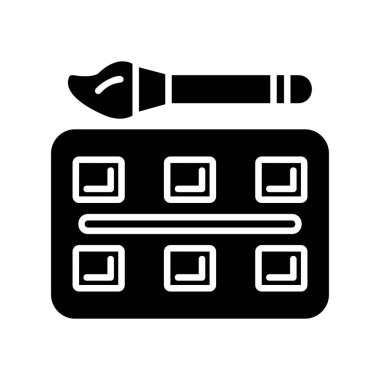 Watercolor Creative Icons Desig