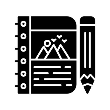Sketchbook Creative Icons Desig