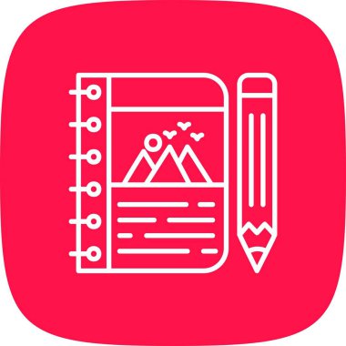 Sketchbook Creative Icons Desig