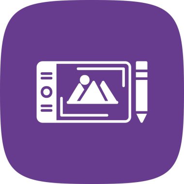 Graphic Tablet Creative Icons Desig