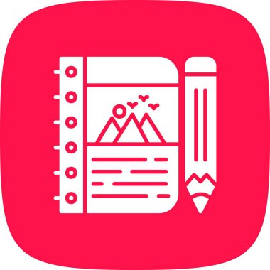 Sketchbook Creative Icons Desig