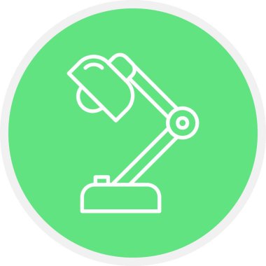 Desk Lamp Creative Icons Desig