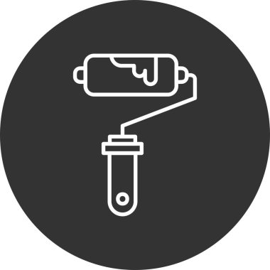 Paint Roller Creative Icons Desig