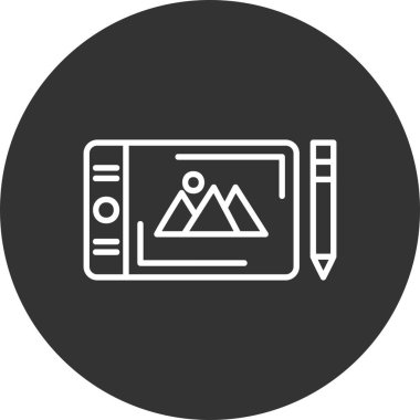 Graphic Tablet Creative Icons Desig