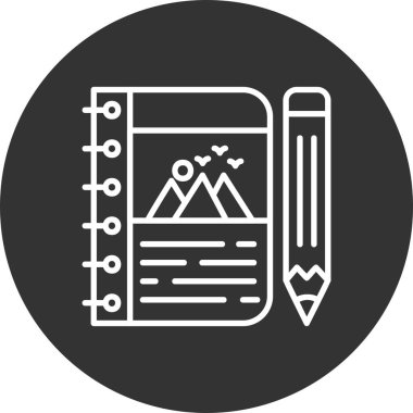 Sketchbook Creative Icons Desig
