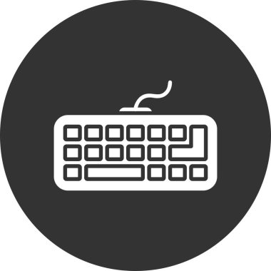 Klavye Yaratıcı Simgeler Tasarımı