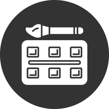 Watercolor Creative Icons Desig