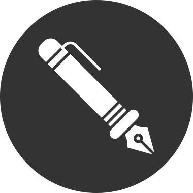 Fountain Pen Creative Icons Desig