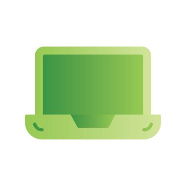 Laptop Yaratıcı Simgeler Tasarımı