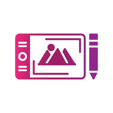 Graphic Tablet Creative Icons Desig