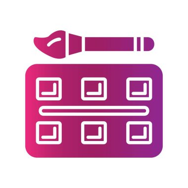 Watercolor Creative Icons Desig