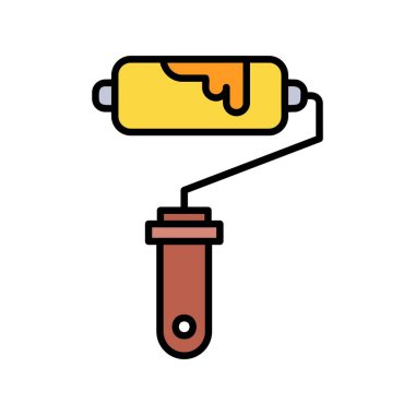 Paint Roller Creative Icons Desig