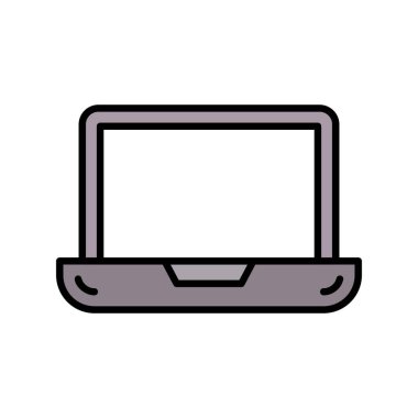 Laptop Yaratıcı Simgeler Tasarımı