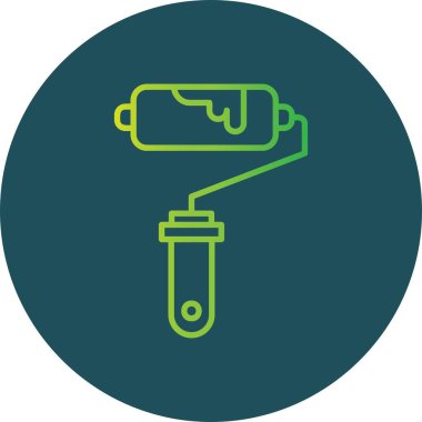 Paint Roller Creative Icons Desig