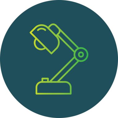 Desk Lamp Creative Icons Desig
