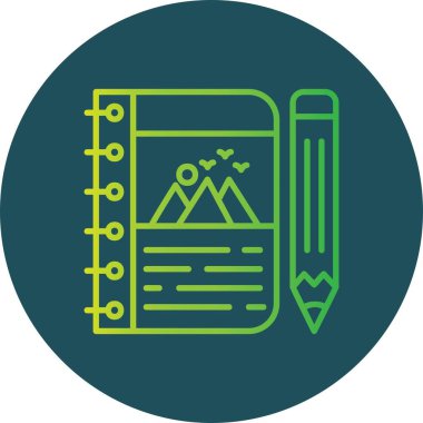 Sketchbook Creative Icons Desig