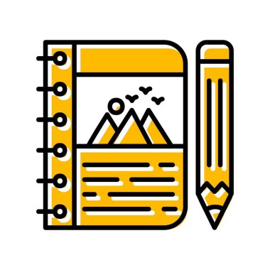 Fountain Pen Creative Icons Desig