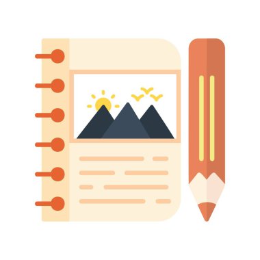 Sketchbook Creative Icons Desig
