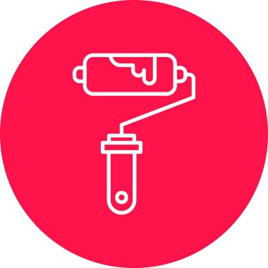 Paint Roller Creative Icons Desig