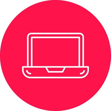 Laptop Yaratıcı Simgeler Tasarımı