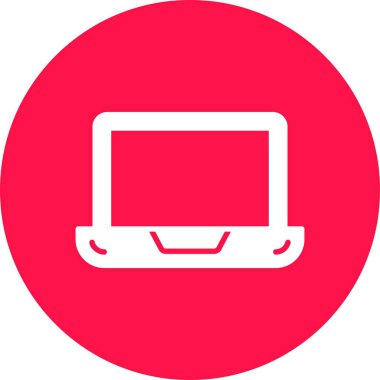 Laptop Yaratıcı Simgeler Tasarımı
