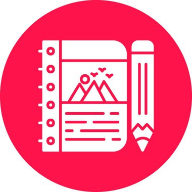 Sketchbook Creative Icons Desig