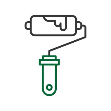 Paint Roller Creative Icons Desig