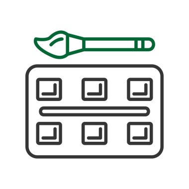 Watercolor Creative Icons Desig