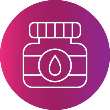 Ink Bottle Creative Icons Desig