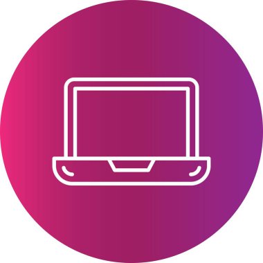 Laptop Yaratıcı Simgeler Tasarımı