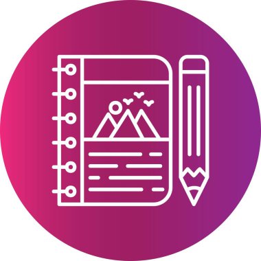 Sketchbook Creative Icons Desig