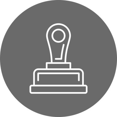 Stamp Creative Icons Desig