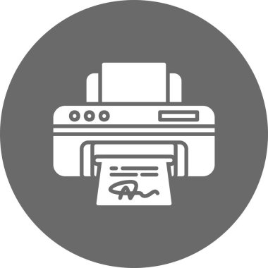 Yazıcı Yaratıcı Simgeler Tasarımı