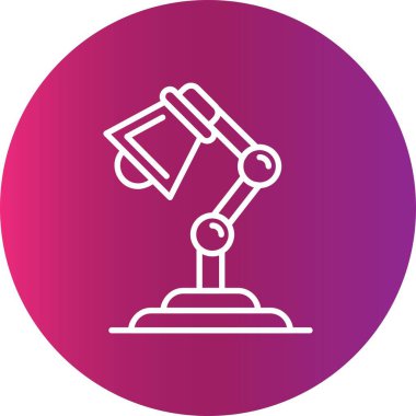 Table Light Creative Icons Desig