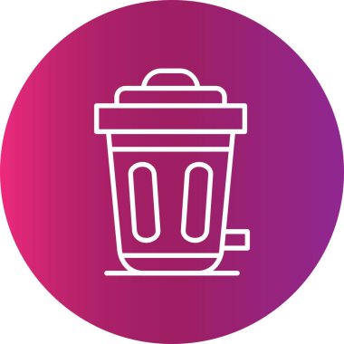 Trash Bin Creative Icons Desig