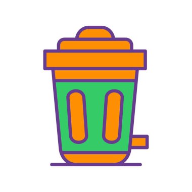 Trash Bin Creative Icons Desig