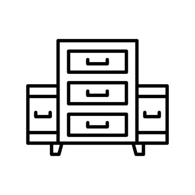 Filing Cabinet Creative Icons Desig