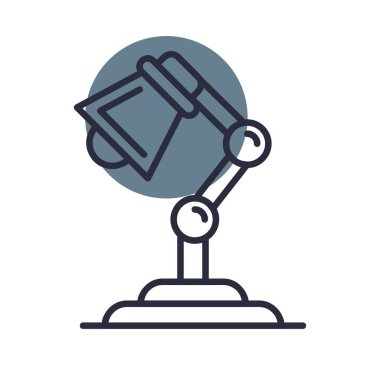 Table Light Creative Icons Desig