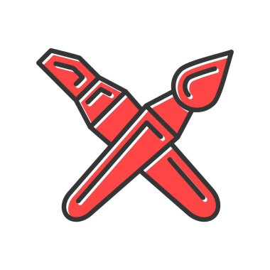 Brushes Creative Icons Desig