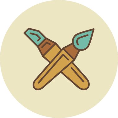 Brushes Creative Icons Desig