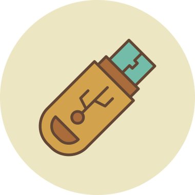 Usb Yaratıcı Simgeler Tasarımı