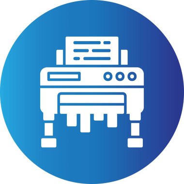 Paper Shredder Creative Icons Desig