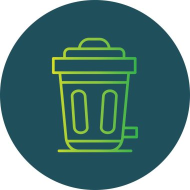 Trash Bin Creative Icons Desig