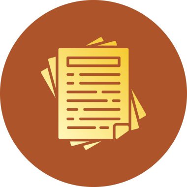 Paper Creative Icons Desig