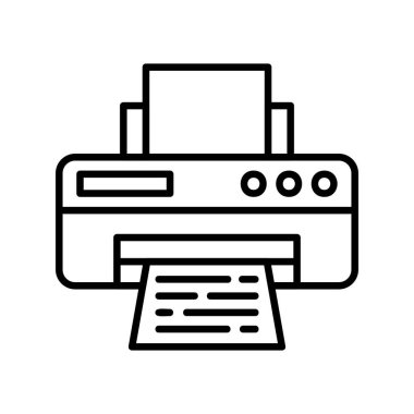 Yazıcı Yaratıcı Simgeler Tasarımı