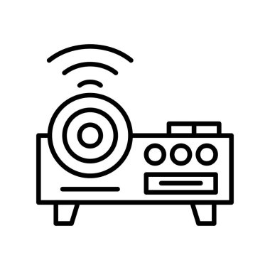 Projektör Yaratıcı Simgeler Tasarımı