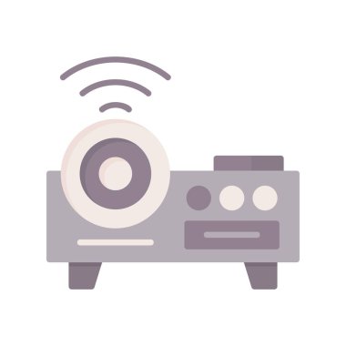 Projektör Yaratıcı Simgeler Tasarımı